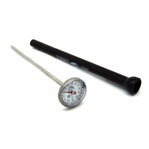 1" Dial, 5" Stem Probe Thermometer