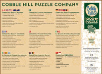 1000 Piece Jigsaw Puzzle - Doodle Town: Catching Santa | Cobble Hill