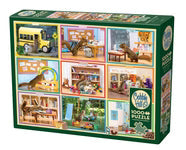 1000 Piece Jigsaw Puzzle - Squirrels at School | Cobble Hill