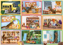 1000 Piece Jigsaw Puzzle - Squirrels at School | Cobble Hill