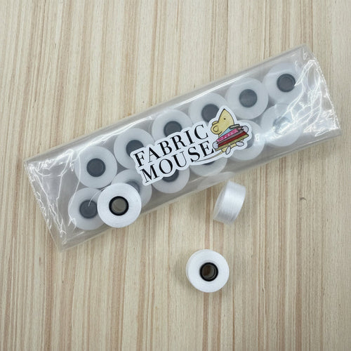 12 pre-wound Magnetic Bobbins for industrial embroidery machines