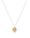 16" Necklace Sterling Mixed Metal - Inspire Love Sterling