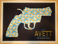 2014 Avett Brothers - Sacramento Concert Poster by Methane