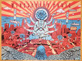 2014 Widespread Panic - Cleveland Red Variant Poster by Shock