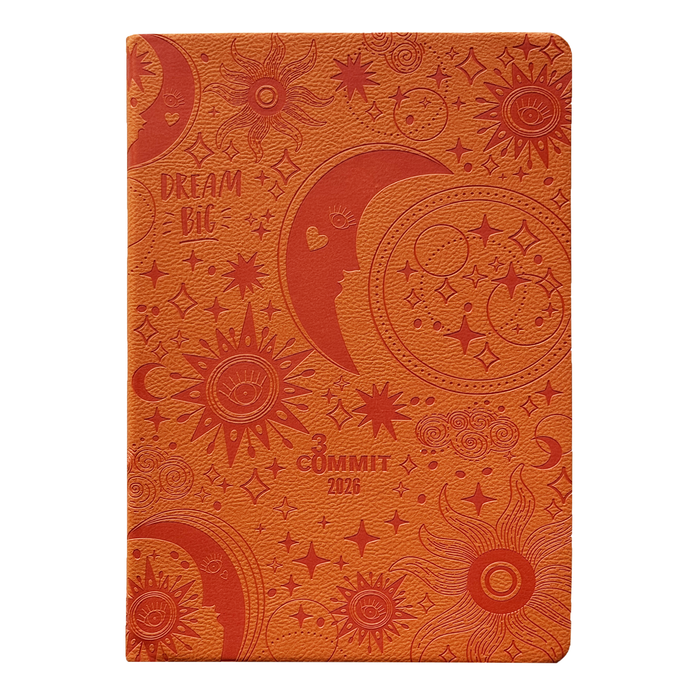 Orange / Sunday / Deluxe (7"x10")