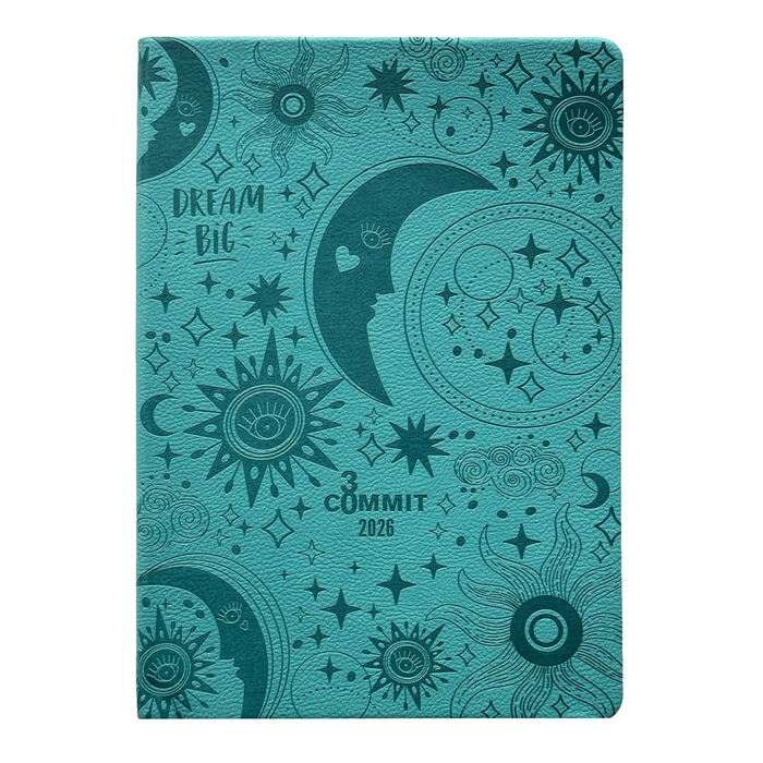 Turquoise / Monday / Deluxe (7"x10")