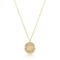 28" NECKLACE GOLD - CHERISH MEDIUM GOLD LOCKET