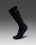 2XU Unisex's Vectr Light Cushion FullLength - Black/Titanium