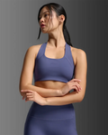 2XU Women's Form Racerback Medium Impact Bra - Future Dusk/Future Dusk