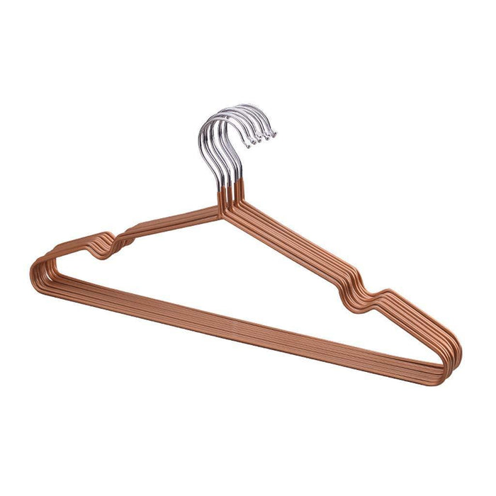 30-Piece Hanger Multi-Function Seamless Drying Rack Household Stainless Steel Hanger (Color : B)