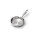 360 Cookware 7 inch stainless steel fry pan with long handle isolated on white background