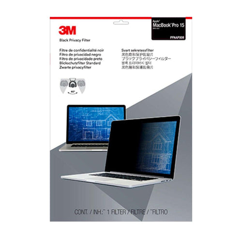 3M (07600) Privacy Filter for Apple Macbook Pro 15 W/Comply Attachment, PFNAP008