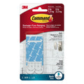 3M Command Assorted Water Resistant Strips - 2 Medium Strips 1 Kg Each/4 Large Strips 2 Kg Each