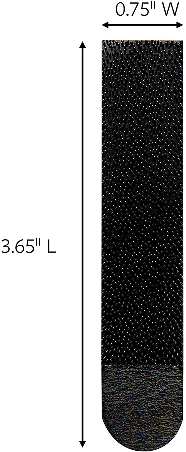 3M Command Large Picture Hanging Strips (Black) 4 Sets of Strips/1.8 Kg per Set