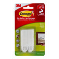 3M Command Medium Picture Hanging Strips (White), 4 Sets Of Strips / 1.4 Kg Per Set