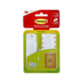 3M Command Sawtooth Picture Hanging Hooks Value Pack 3 Hangers, 6 Large Strips