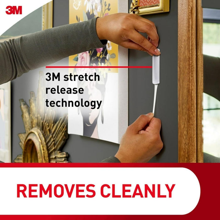 3M Command Sawtooth Picture Hanging Hooks Value Pack 3 Hangers, 6 Large Strips