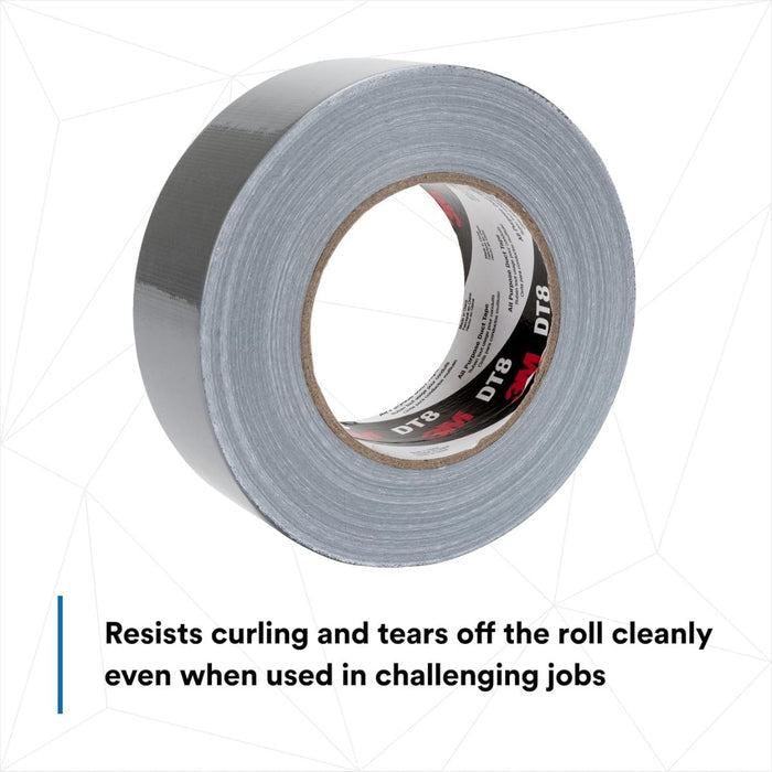 3M DT8 All Purpose Duct Tape Silver 48MM x 54.8M