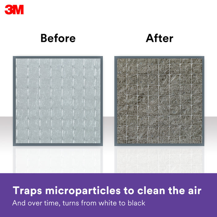 3M Filtrete Dust Allergen Bacteria Aircon Filter Purple 22 X 34 cm
