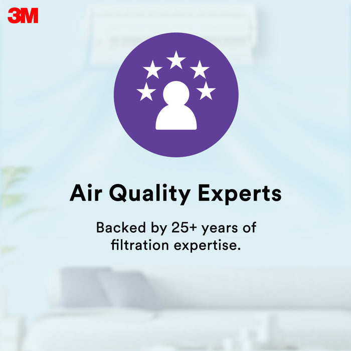 3M Filtrete Dust Allergen Bacteria Aircon Filter Purple 22 X 34 cm