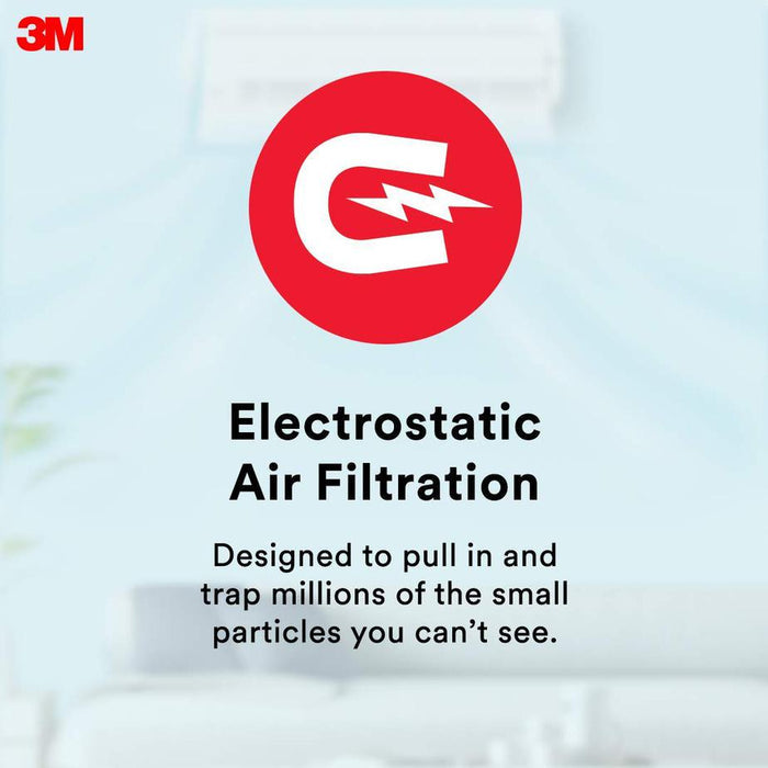 3M Filtrete Dust Pollen Allergen Aircon Filter Red 22 X34 cm