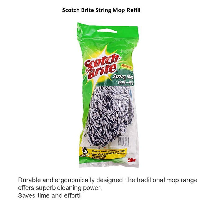 3M Scotchbrite String Mop Refill Cotton Strip
