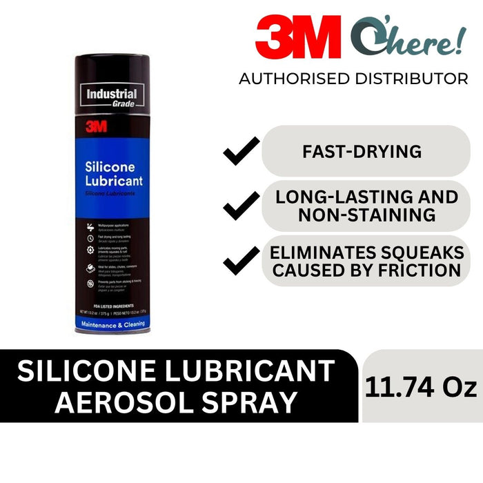 3M Silicone Lubricant Aerosol Spray 11.74 Oz (333g)