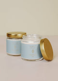 4oz Clear Crystal Candles - Amazonite - Hope