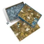 500 Piece Jigsaw Puzzle - Queen Anne's Lace and American Goldfinch | Cobble Hill