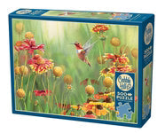 500 Piece Jigsaw Puzzle - Rufous Hummingbird | Cobble Hill