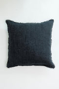 Fabiana Linen Pillow - Ink - 24"x24"