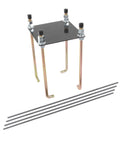 Silverback 7" Basketball Goal Anchor Kit - basketball hoop replacement parts - silverback basketball hoop parts - anchor systems - anchoring kits - anchor kit for concrete