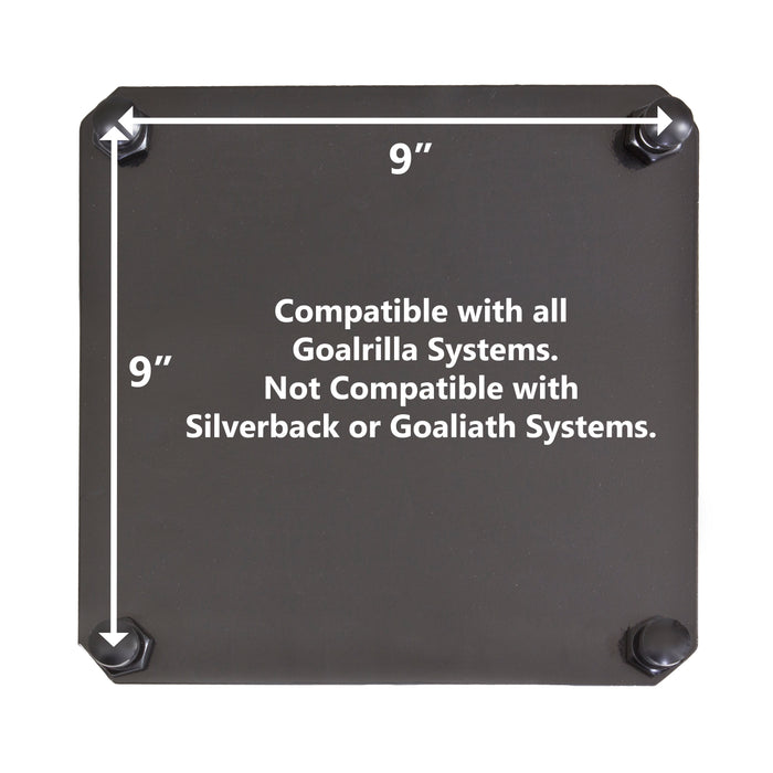 Goalrilla basketball Goal Anchor System - Compatible with all Goalrilla Systems. Not Compatible with Silverback or Goaliath Systems.