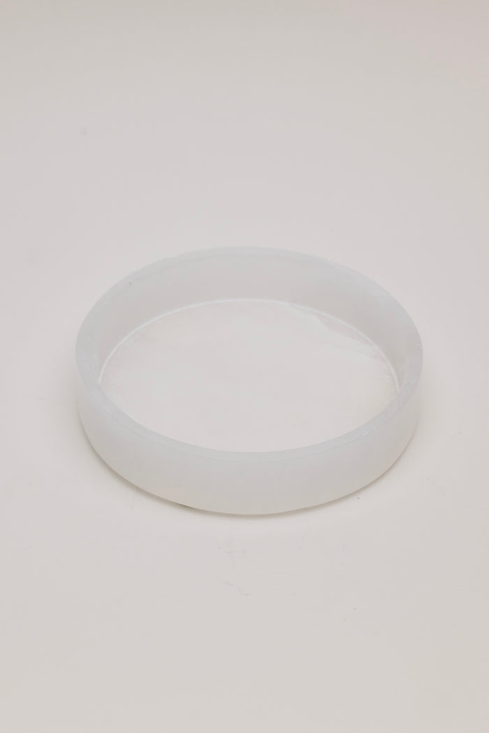 Alabaster Round Tray