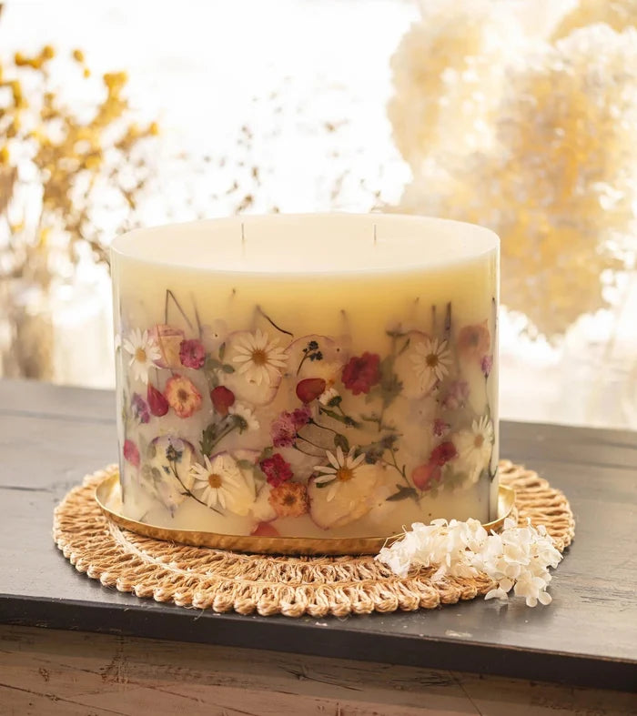 Apricot Rose Signature Botanical Candle