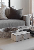 Arabescato Marble Bowl