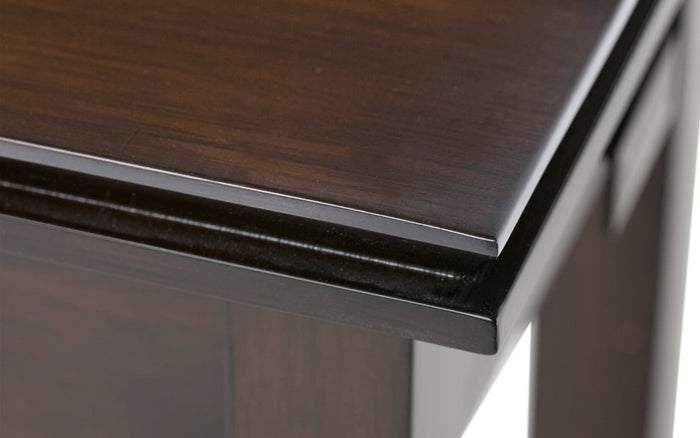 Russet Brown | Artisan 14 inch Narrow Side Table (Set of 2)