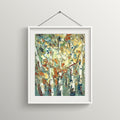Autumn Tree Painting, Abstract Landscape Painting, Small Oil Painting, Heavy Texture Oil Painting, 10X12 inch-Paintingforhome