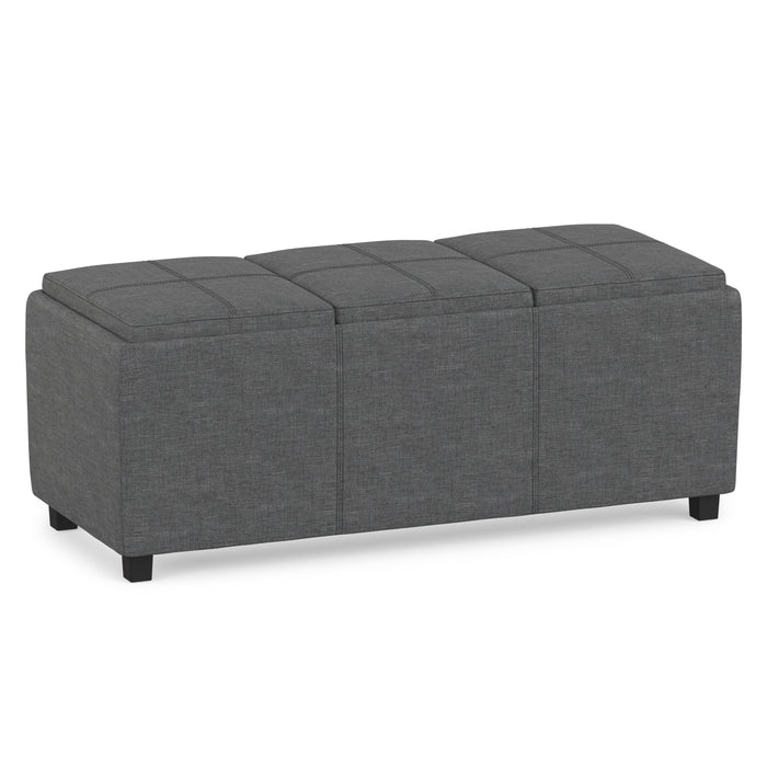 Slate Grey / Linen Style Fabric