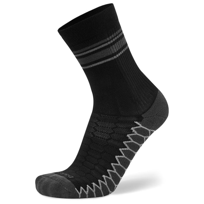 Balega Mini Crew Silver - Black