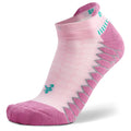 Balega Silver No Show Silver - Super Pink