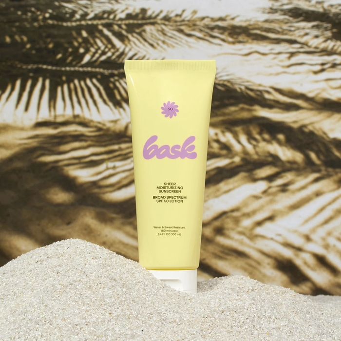 Bask Sheer Moisturizing SPF Lotion Sunscreen 3.4oz