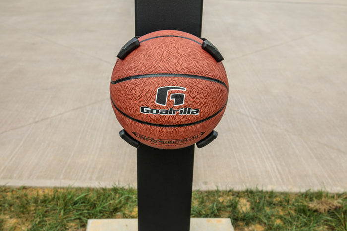 Silverback Basketball Holder - Goalrilla Indoor/Outdoor Basketball - basketball ball holder