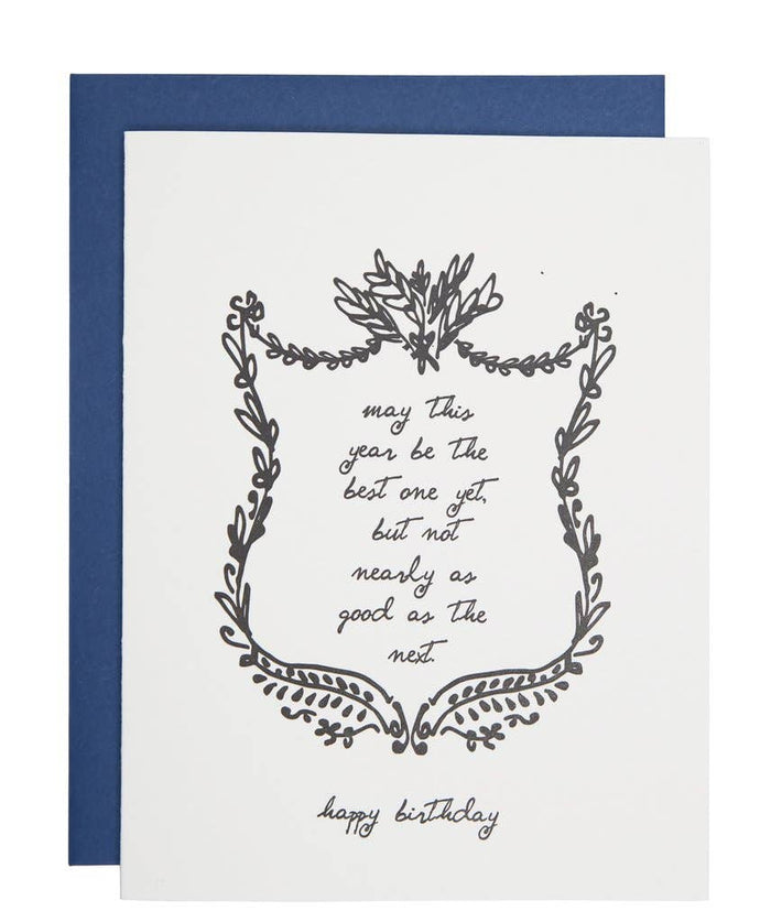 Best One Yet Card