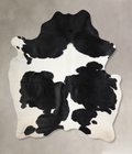 Black and White Cowhide Rug #A34233