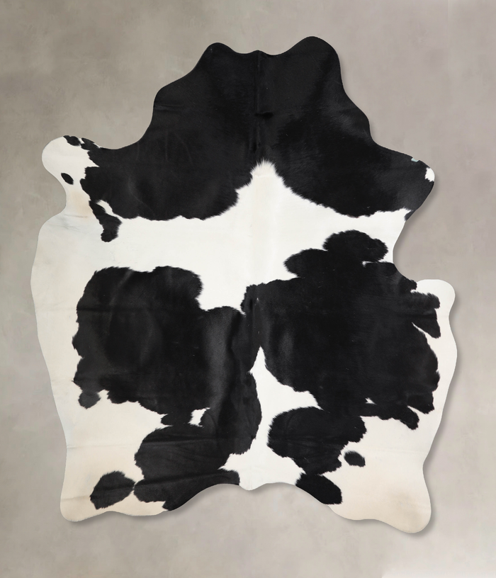 Black and White Cowhide Rug #A34233