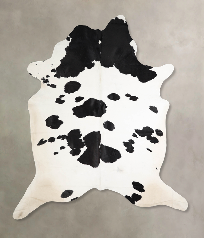 Black and White Cowhide Rug #A34228