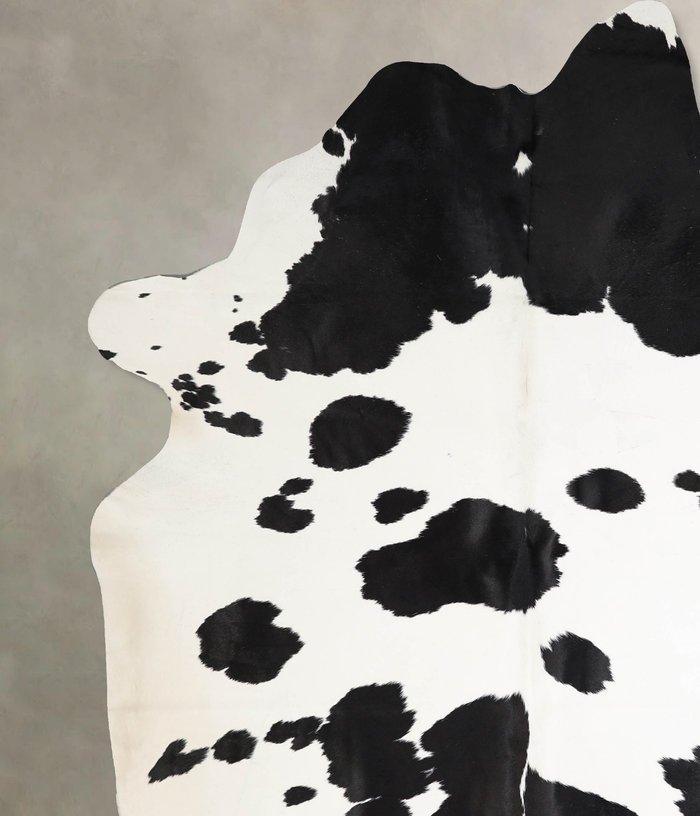 Black and White Cowhide Rug #A34228