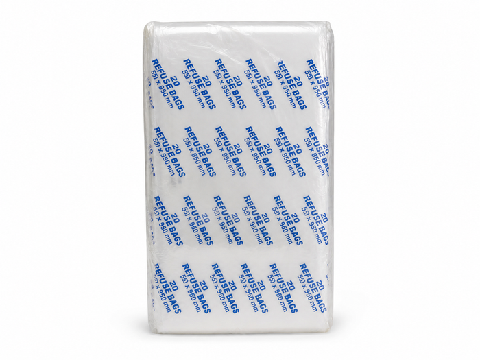 Black Refuse Bag 25 Micron - Bale Of 200