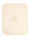 blanket velour gold detail - antique white-201